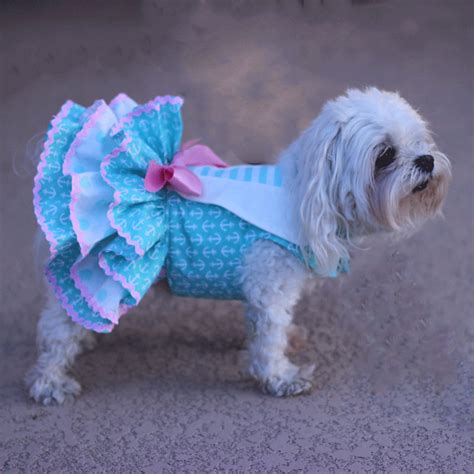 harness dog dress|small dog harness dress.